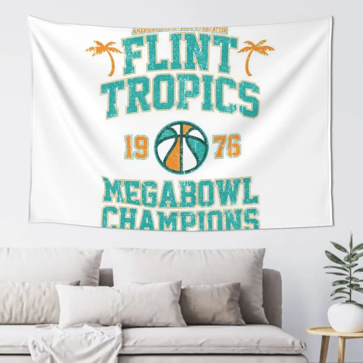 

Flint Tropics Megabowl Champions (Variant) Tapestry Room Decorator Bedroom Decorations Room Aesthetic Tapestry