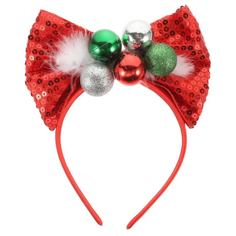 

Christmas Party Headband Hair Accessories Lovely Hairbands Xmas Clips Headwear Headbands Hoops Bow Tie