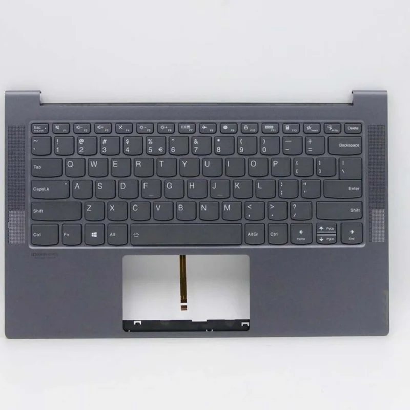 

New For lenovo Yoga Slim 7-14IIL05 7-14ARE05 palmrest cover Keyboard without touchpad 5CB0X55868