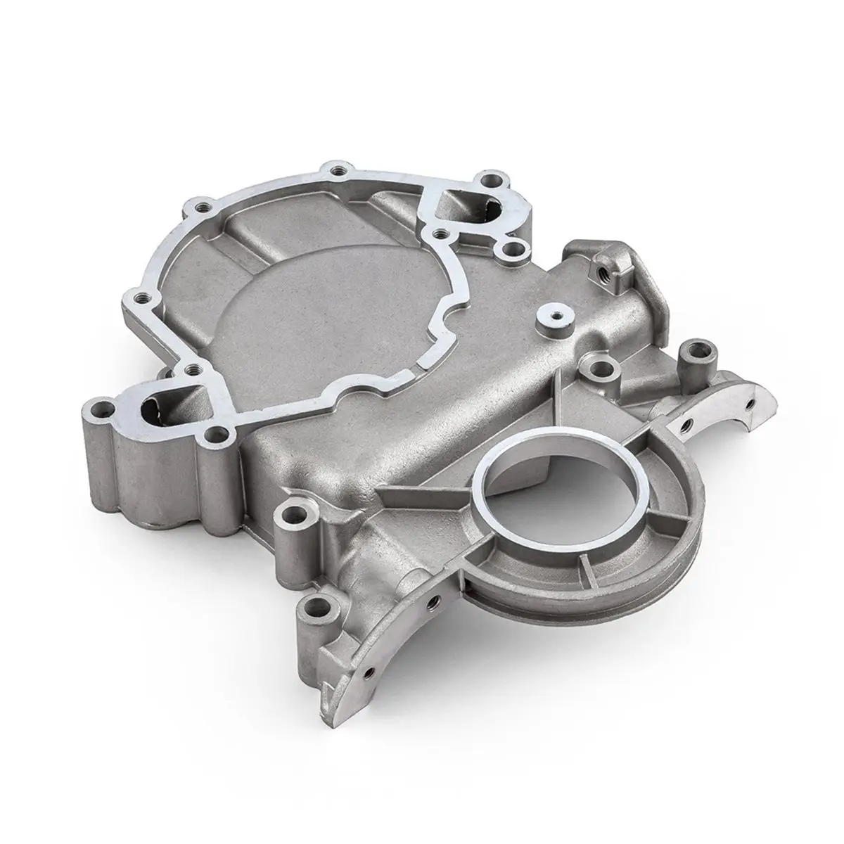 #44W (Silver)Aluminum Timing Chain Cover PCE265.1028 for Ford SB 289 302 351W,Automotive Parts & Accessories