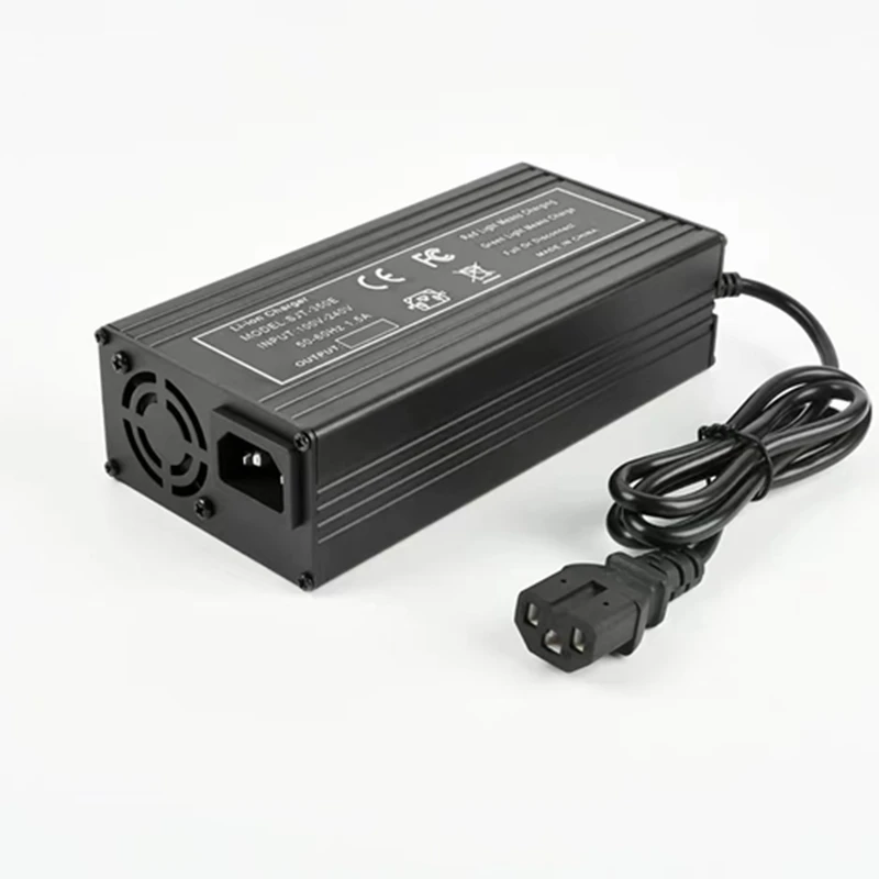 Chargeur rapide 60V 67.2V/5A, pour batterie au lithium 16s 60V GX16/IEC