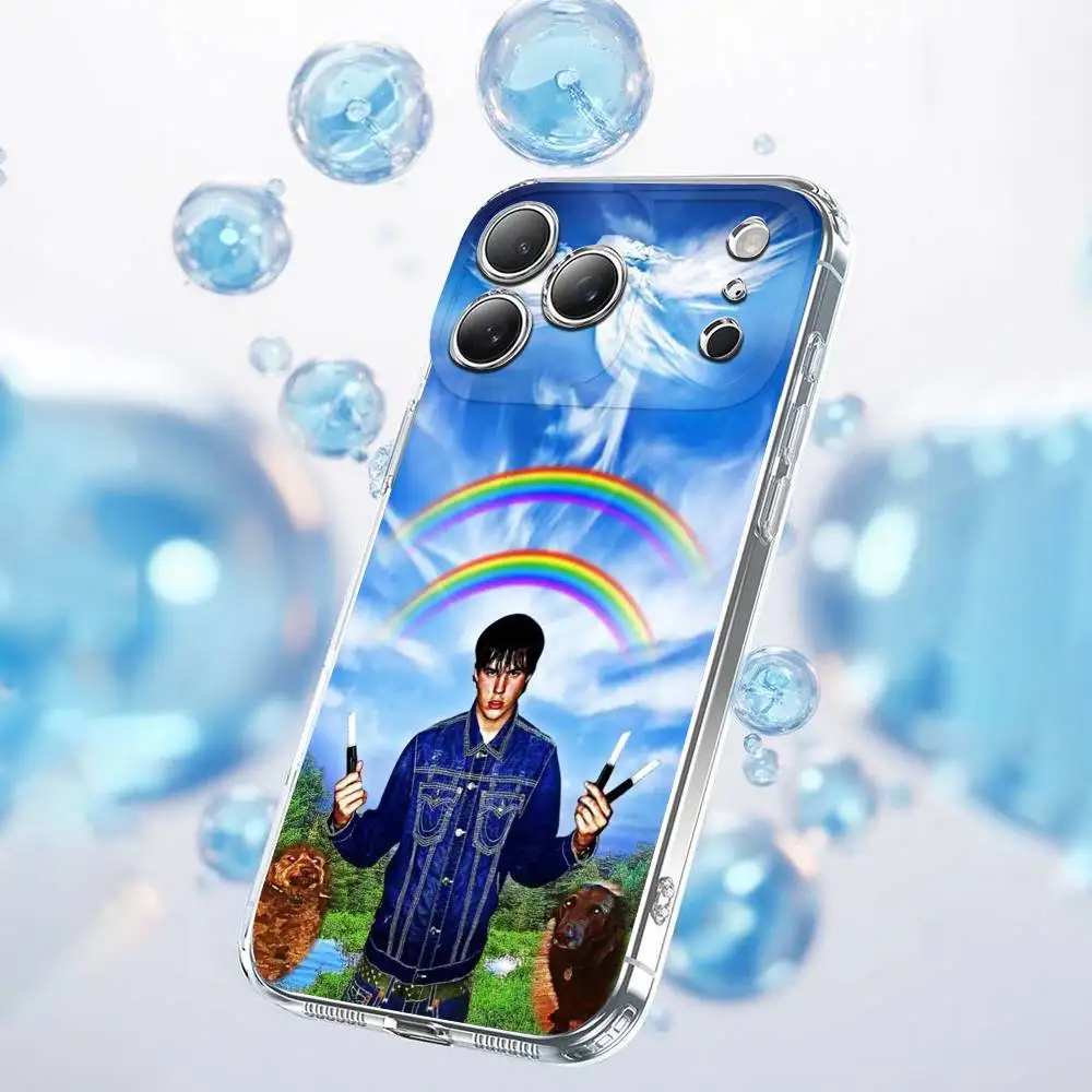 S-Satary SCREAMING FOREST RB3 Funda de teléfono para iPhone 17,16,15,14,13,12,11 Plus,Pro,Max,Plus,E,Air,Mini cubierta transparente