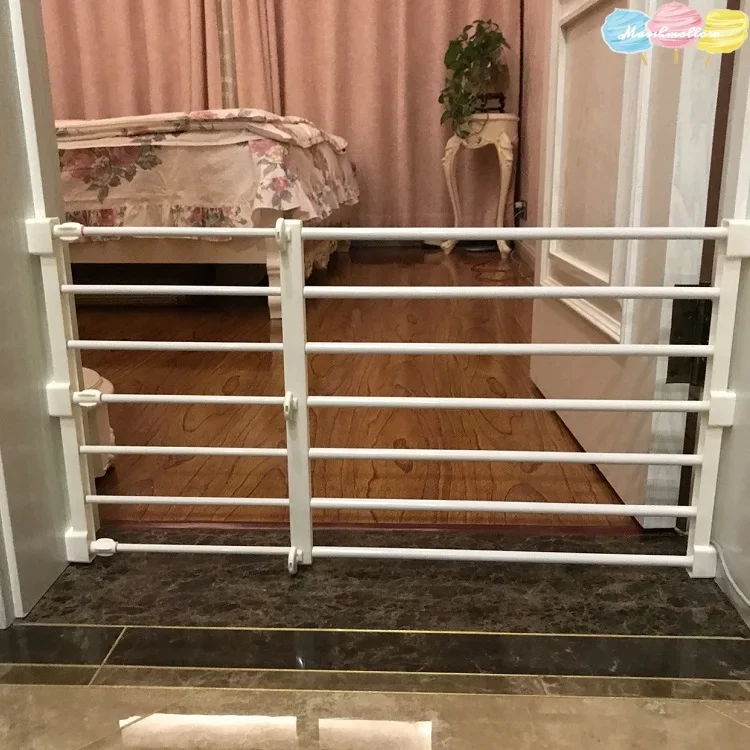 Baby Stair Fence Door Baby Fence box per recinzione per cani cancello di sicurezza per bambini animali domestici cancello di isolamento per animali domestici retrattile per interni in plastica