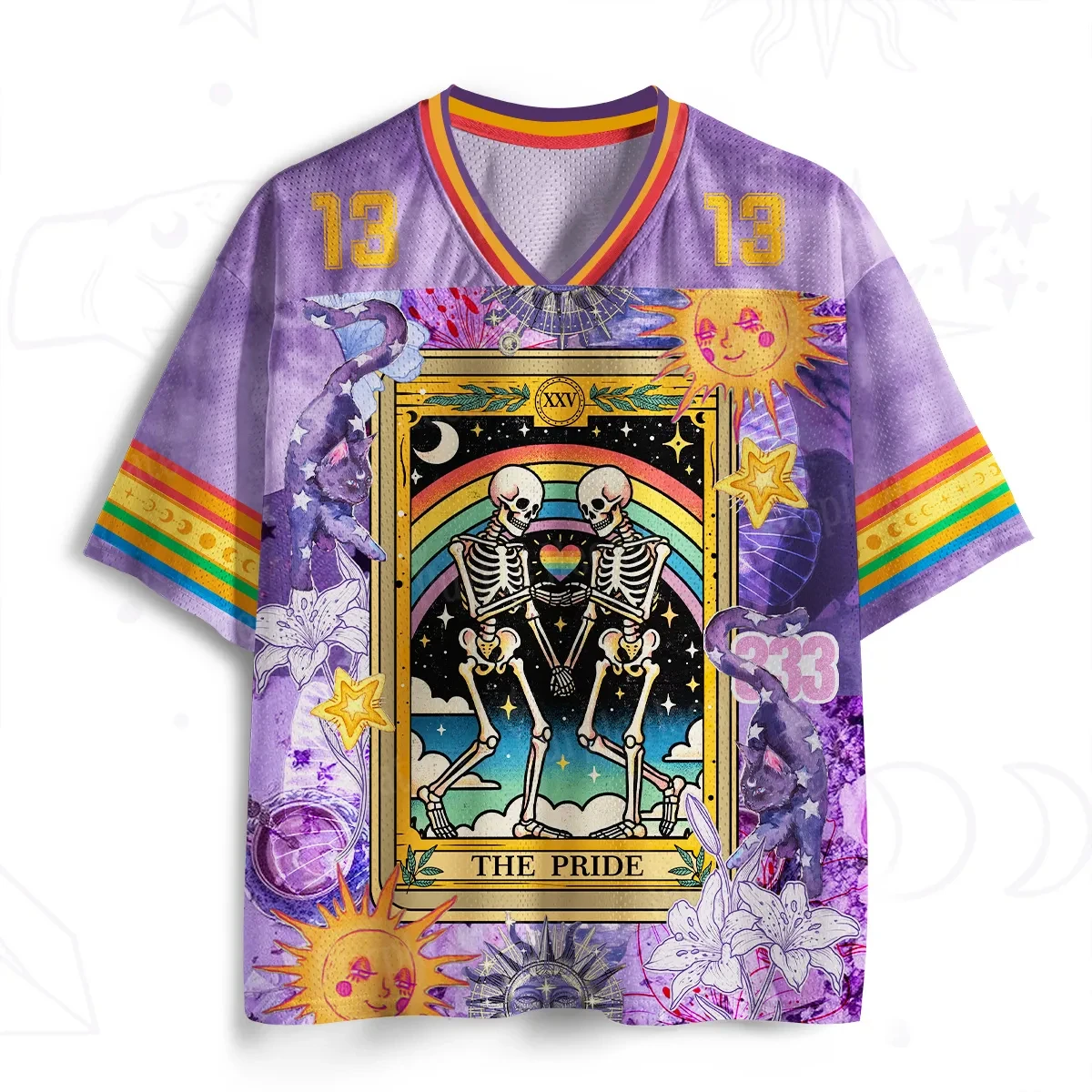 2026 Summer Fashion New Lolita Zhanpu Skull Love Limited Edition 3D Printed Outdoor Leisure Fitness V-neck T-shirt Large