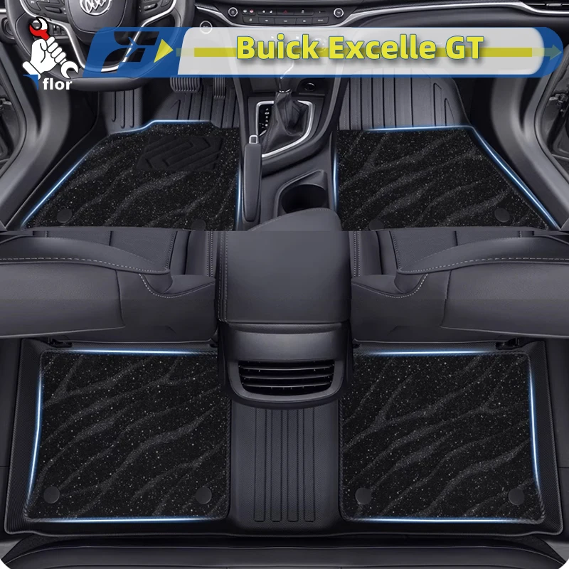 

For Left-hand Drive Car Floor Mat Buick Excelle GT 2009-2021 Custom Fit Full Surround Foot Mat Interior Protection Liner
