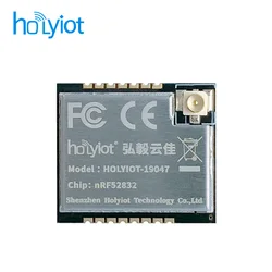 Holyiot nRF52832 PA módulo Bluetooth Placa de desarrollo de baja energía nRF52 DK Antena de larga distancia IPX