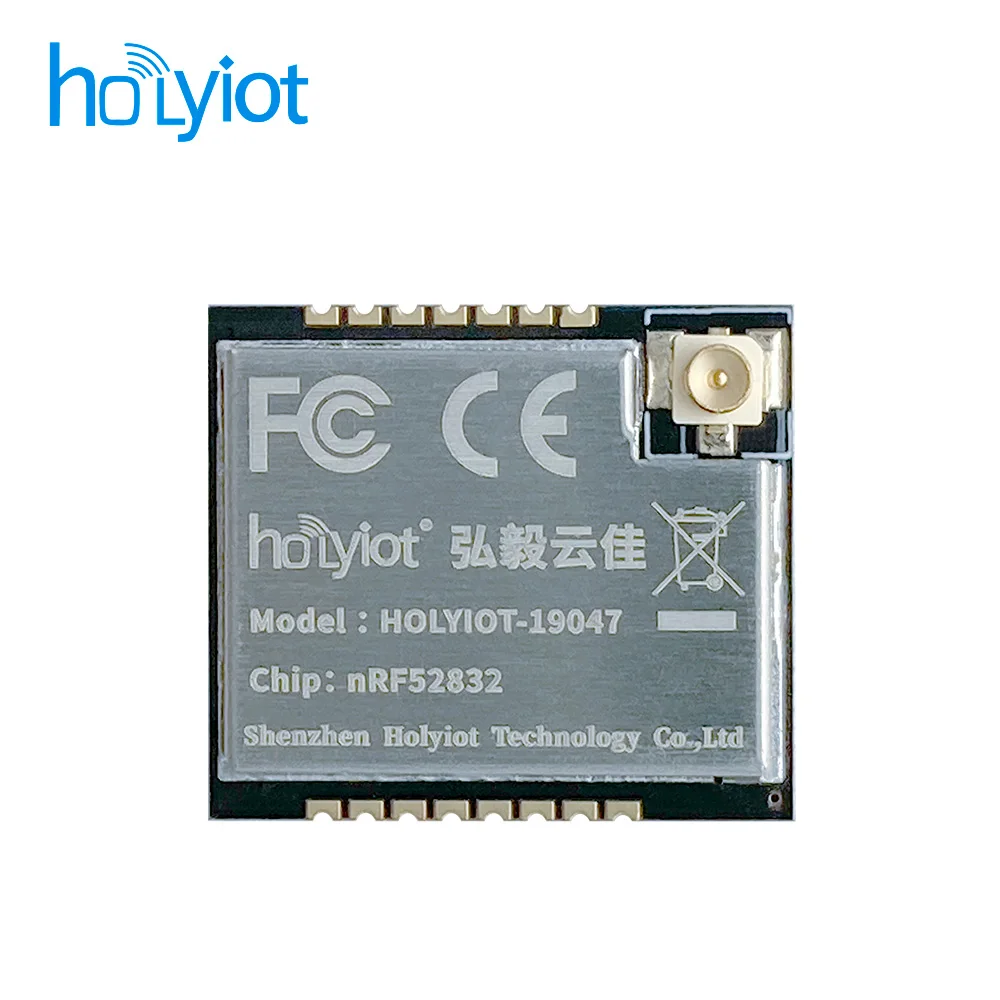 Holyoot nRF52832 PA moduł Bluetooth płytka rozwojowa o niskiej energii nRF52 DK duża odległość antena IPX