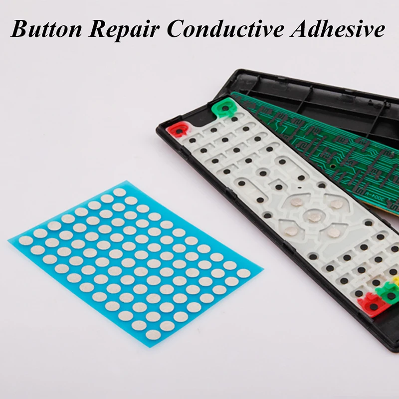 Remote Control Button Repair Conductive Tape Patch Game Console Handle Ps4 Silicone Button Contact Failure Repair