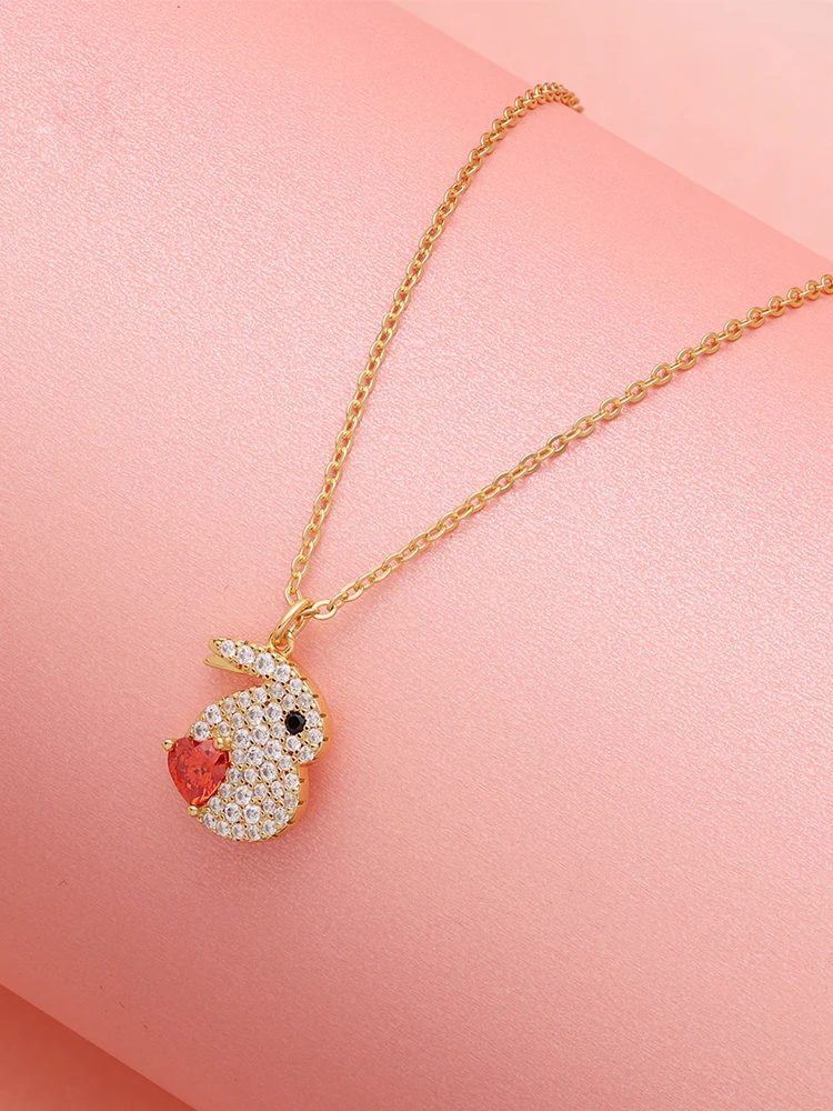 

Bunny pendant necklace