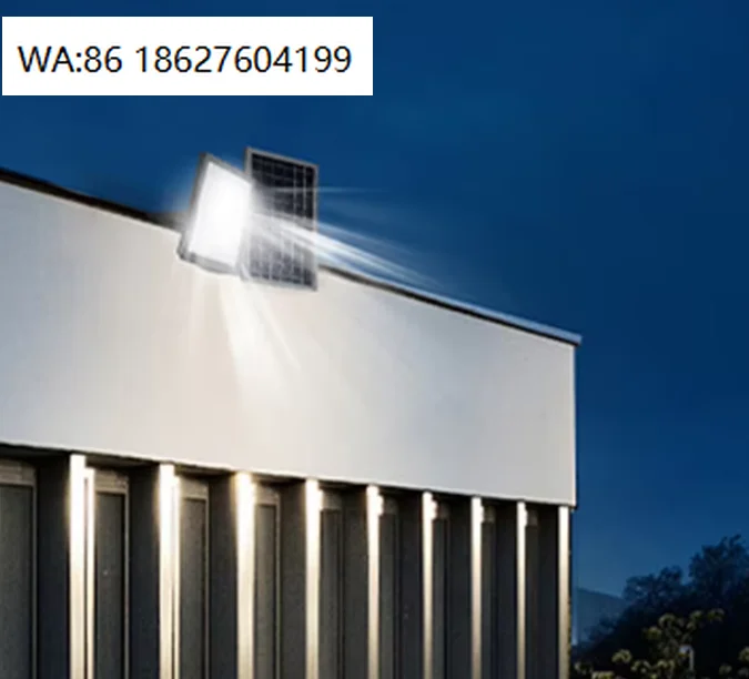 Sensor for Road Application Factory Price 100W LED Solar Flood Light Waterproof IP67 Aluminum Alloy Body with