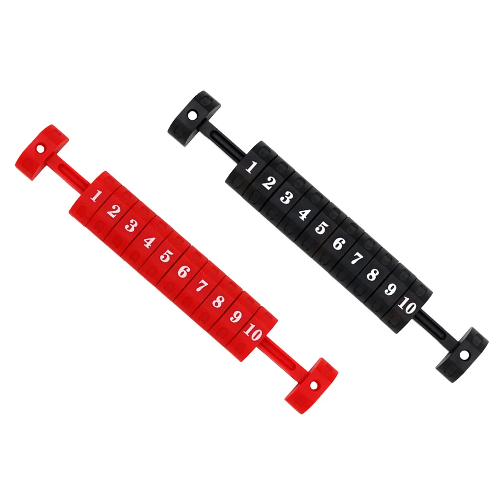 Compteurs de partition de football de Table, 2 pièces, compteurs de baby-foot en plastique durables pour unité de notation de bureau, dispositif de gardien de partition en forme de bateau