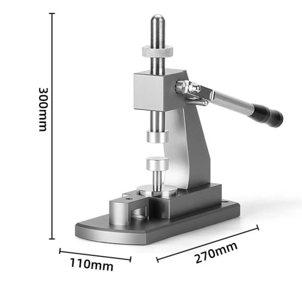 New 6173 Watch Back Case Press tool mineral Glass Crystal Presser Watch Tools adjust