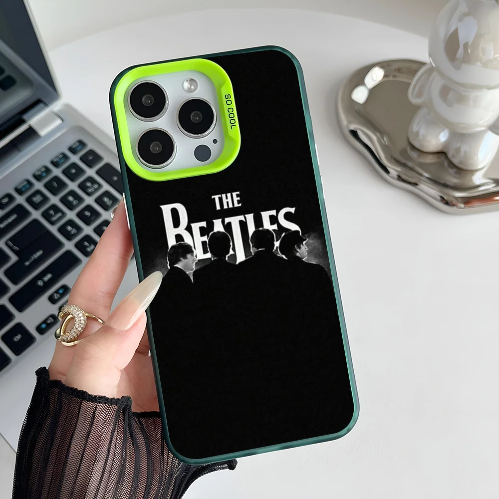 Band The B-Beatles  Phone Case For iPhone 16 15 14 13 12 11 mini Pro Max X XR XSMAX 8 7 Plus Anti Fall Matte Back Cover