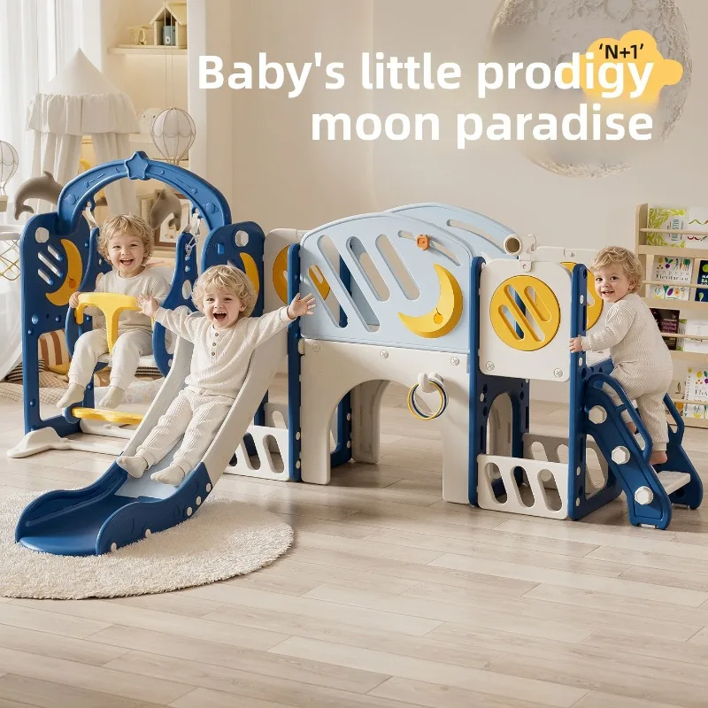 Indoor Kids Slide Multifunction Baby Swing Playground Family Home Use Indoor Children's Slide Children's Slide Toys