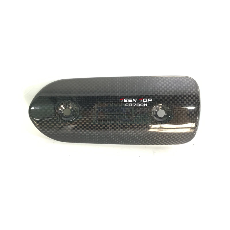 Motorcycle Exhaust Pipe Carbon Fiber Protector Heat Shield Cover Guard Anti-scalding Cover Z900 TMAX530 XMAX300