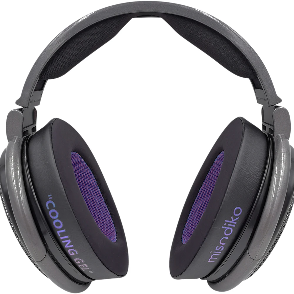 Sostituzione dei cuscini dei cuscinetti auricolari aggiornati misodiko per le cuffie Sennheiser HD600, HD650, HD660S, HD6XX, HD580, HD58X