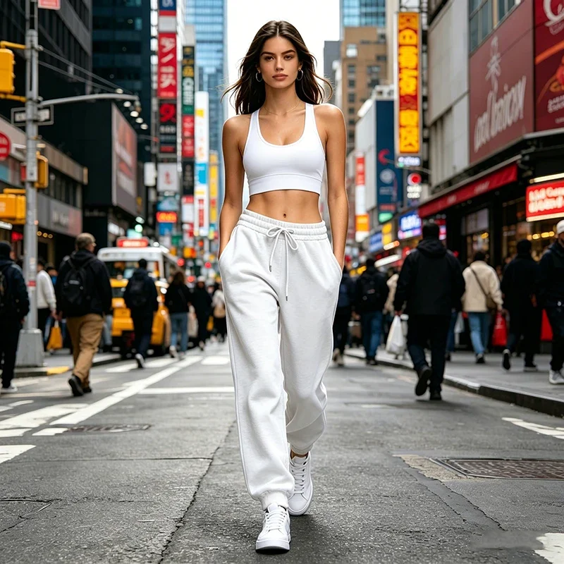 Pantalones Deportivos Casuales para Mujer, Pantalones de Chándal para Gimnasio, Correr, Aire Libre, Ropa Deportiva Urbana, Oferta 2026