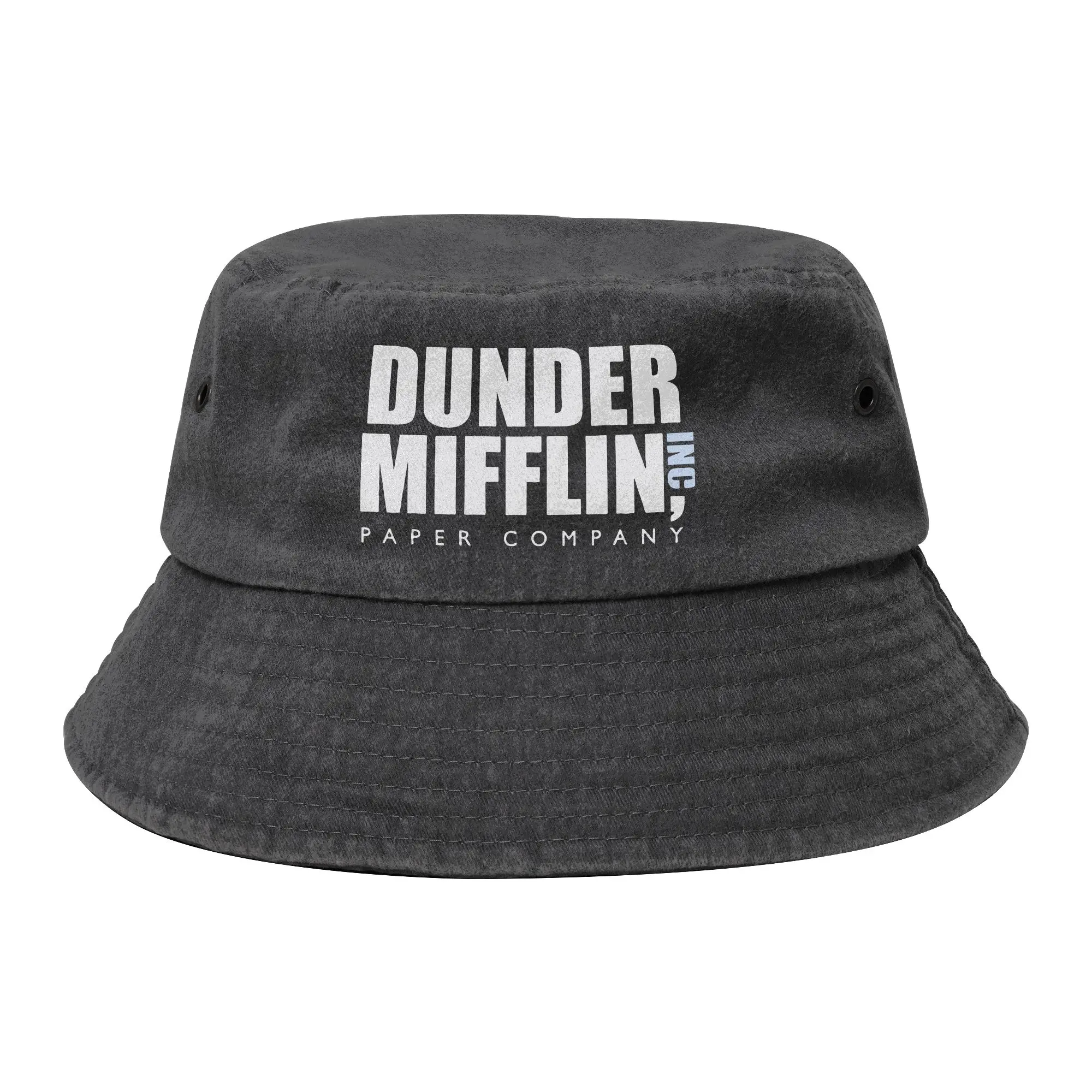Summer Beach Hatwear Dunder Mifflin The Office Bucket Hat Trendy Woman Sun Hat TV Show Boonie Hat Fishing Fisherman Hats Sports