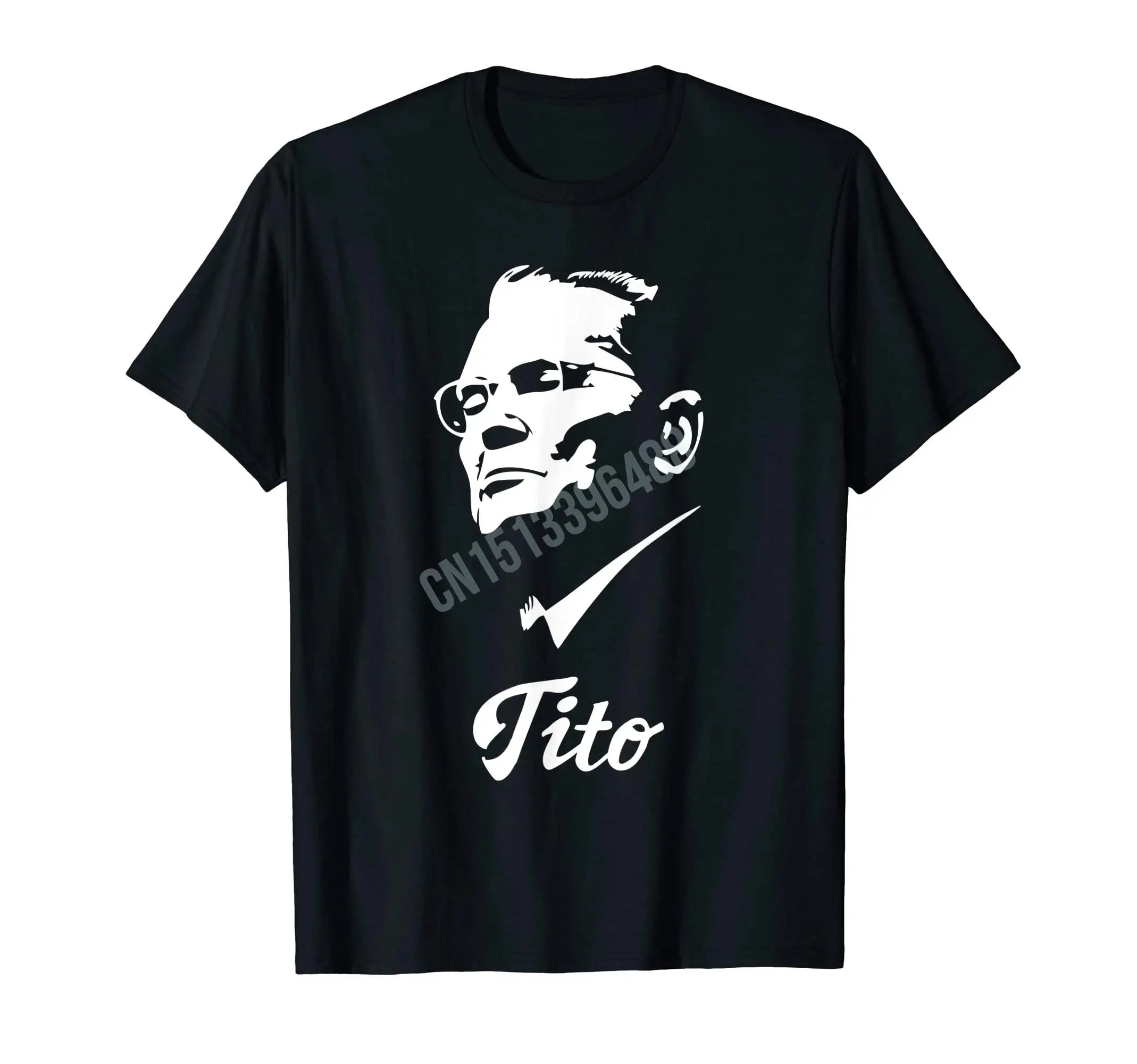 Josip Broz Tito Yugoslavia Jugoslavija SFRY Gift T-Shirt Hip Hop Tops Cotton Tees