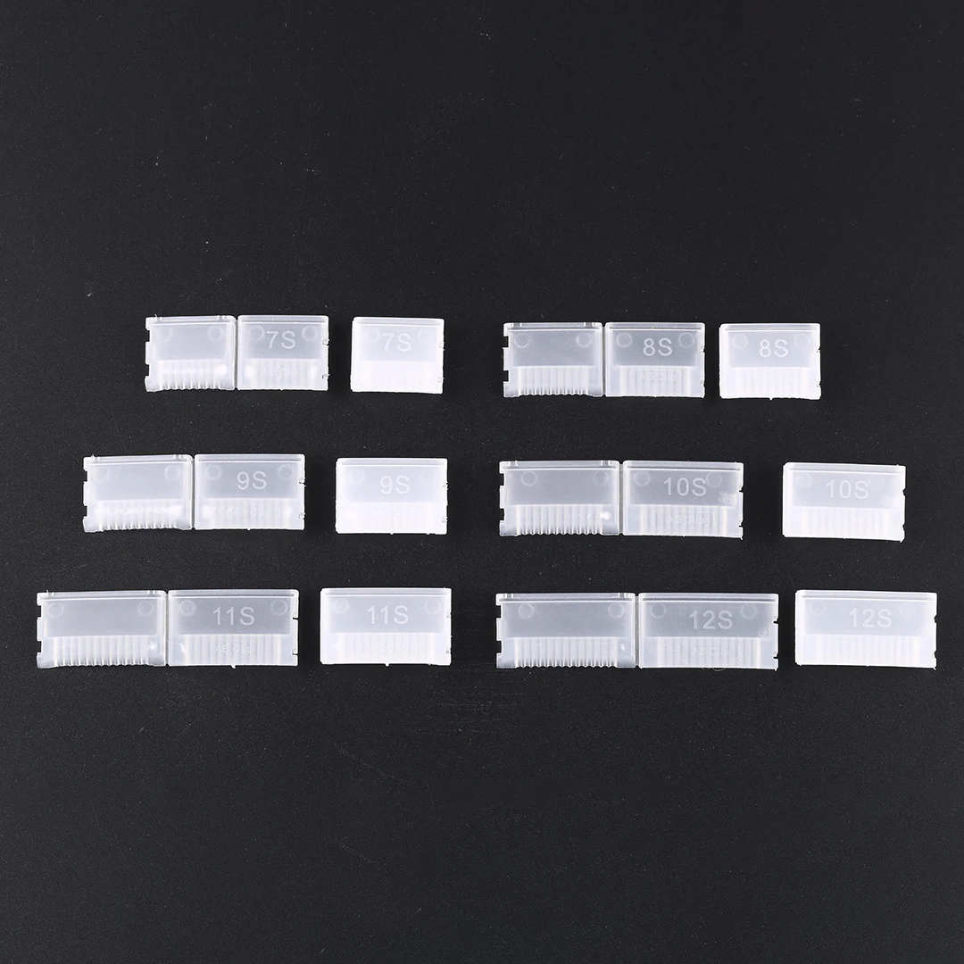 AB Clip Balance Plug Protector LiPo Battery Balance Head Protective Sleeve Battery Charging Connector Protection Clip Fit 7-12S