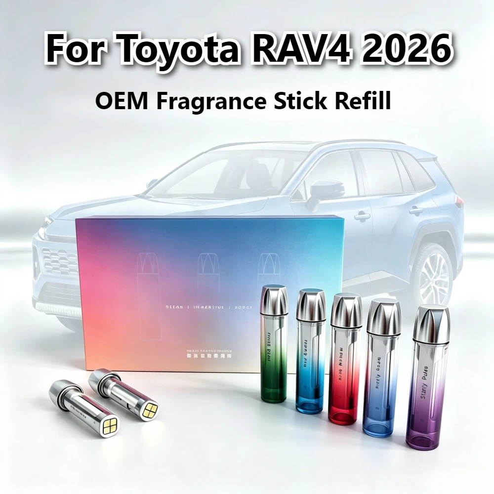 For Toyota RAV4 XA60 2026 Original Car Air Freshener Refill Stick Aroma Scented Rod Replacement Long-Lasting Fragrance