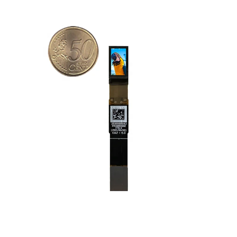 SY049WDM02 0.49 Inch Micro OLED Display Fhd  1920*1080 Optical Waveguide Ar Display with 1800nits for Ar Vr HMD Hud