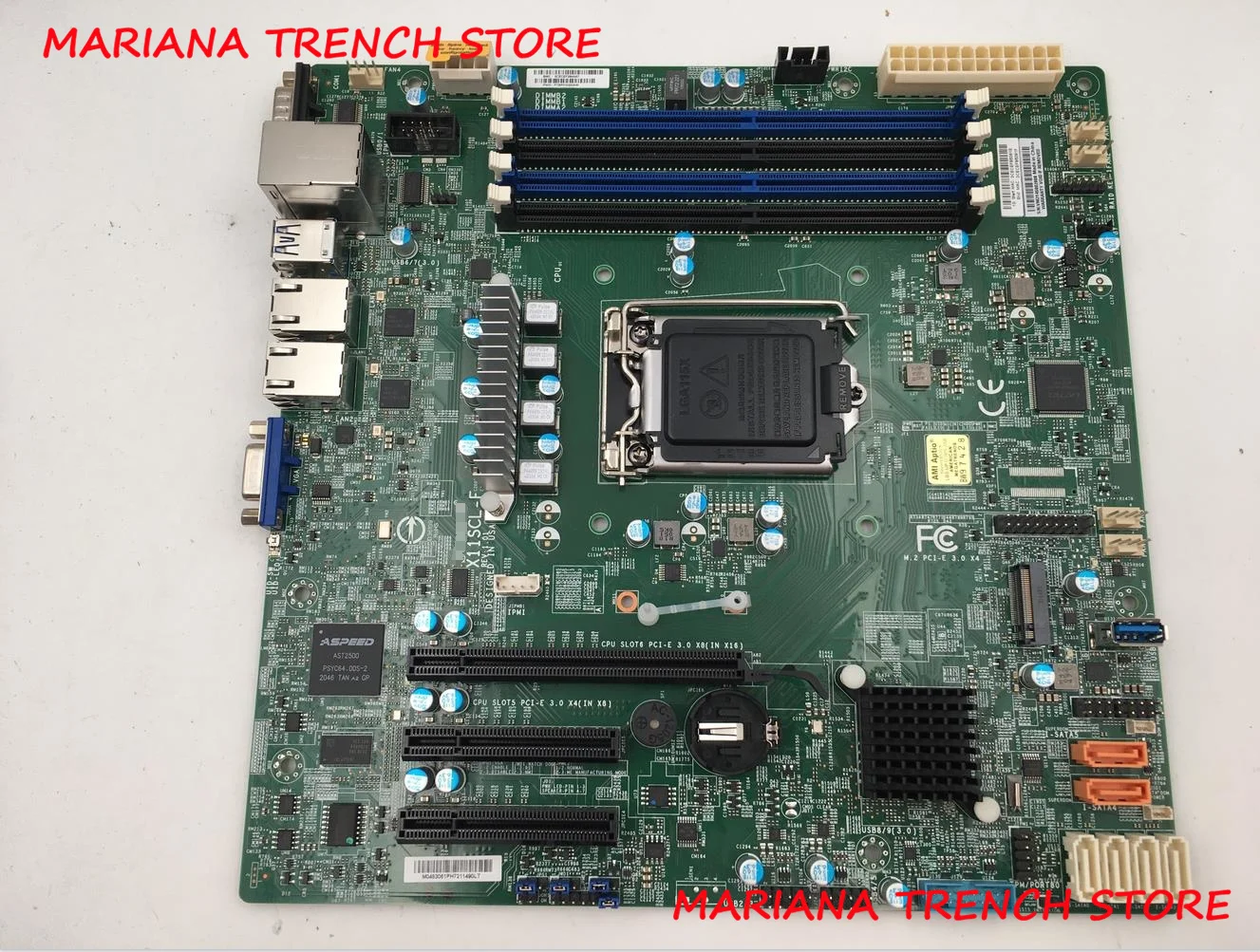 X11SCL-F for Supermicro Single Socket LGA1151 Motherboard 8th/9th Gen. Core i3 Xeon E-2100/2200 Processor DDR4 Dual GbE LAN