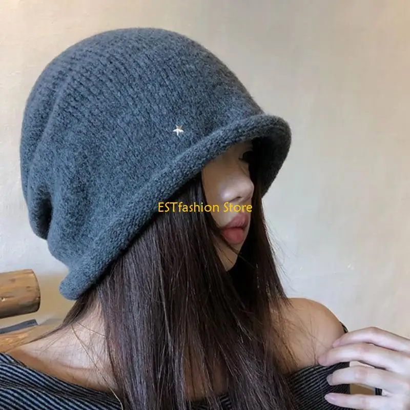 Y5GC Fashionable Winter Unisex Hat Cold Weather Knitted Hat Adult Role-Playing Hat