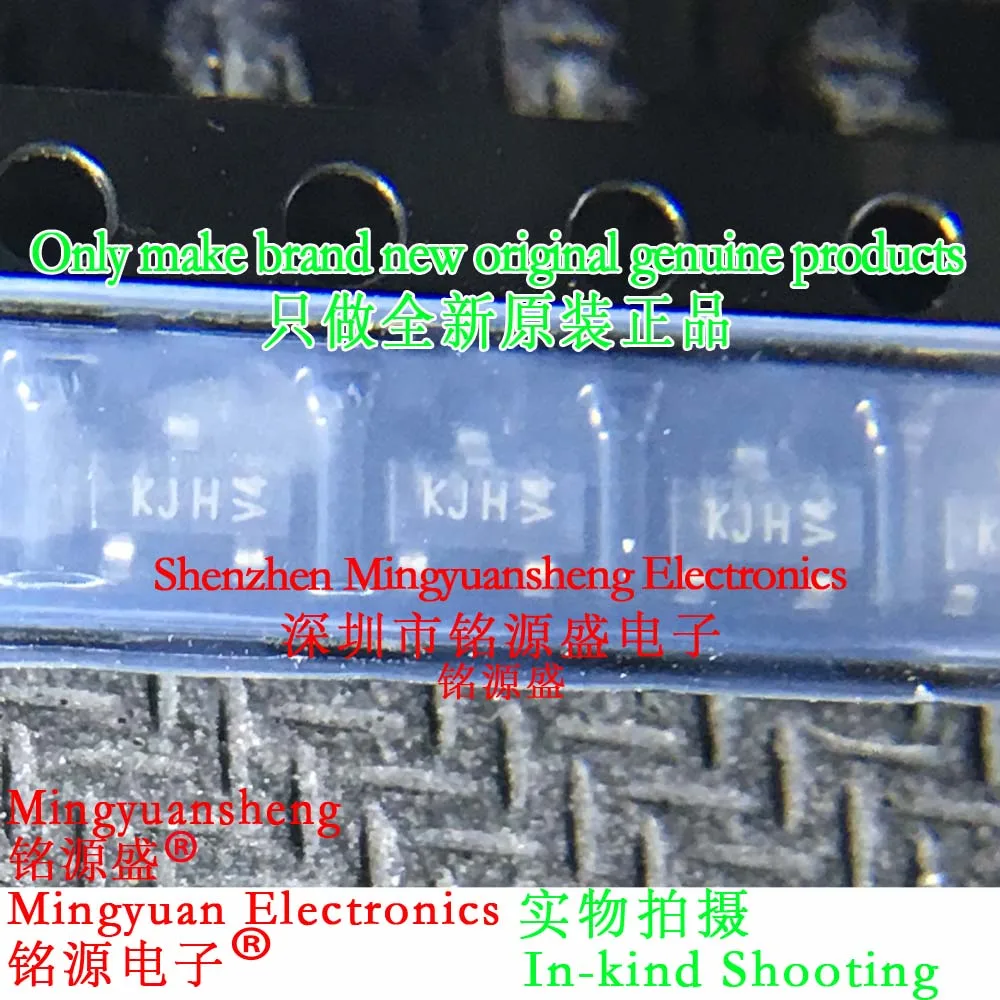 

Mingyuansheng Brand New Original Genuine Mmbd7000-7-F Mmbd7000 Silk Screen Printing Word Making Kjh Package Sot2-3 Switching Diode Small Signal Switch Diode 75V