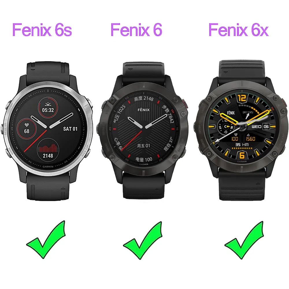 Soft TPU สำหรับ Garmin Fenix 6 6S 6X สมาร์ทนาฬิกากรอบ Protector กรอบสำหรับ6 Pro 6S Pro 6X Pro ซิลิโคนกรณี
