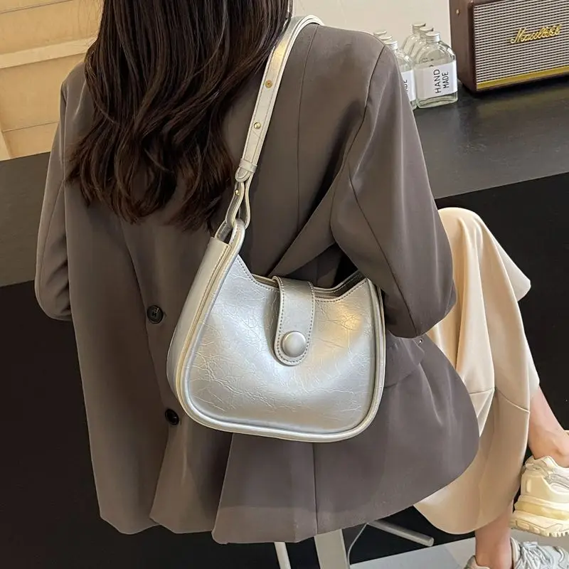 High End Light Luxury Women's Bag Crossbody Korean Style Niche Western-Style Versatile Small Square Bag