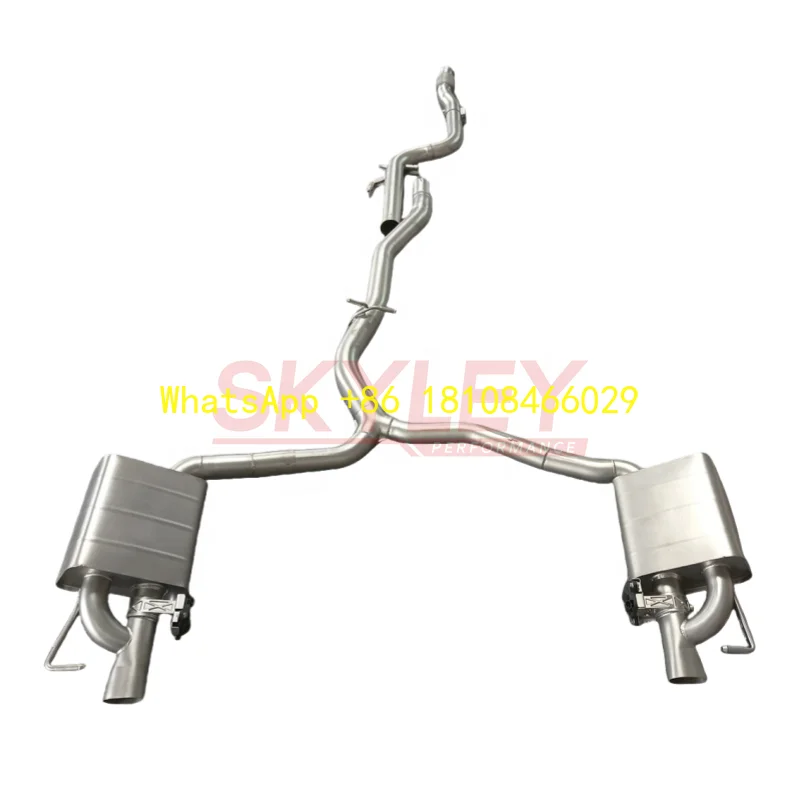 

Хорошее качество, выхлопная труба из нержавеющей стали 304, выхлопная система Catback для Benz W213 E200 E260 E300 2,0t 2017-2022, автомобильная выхлопная система