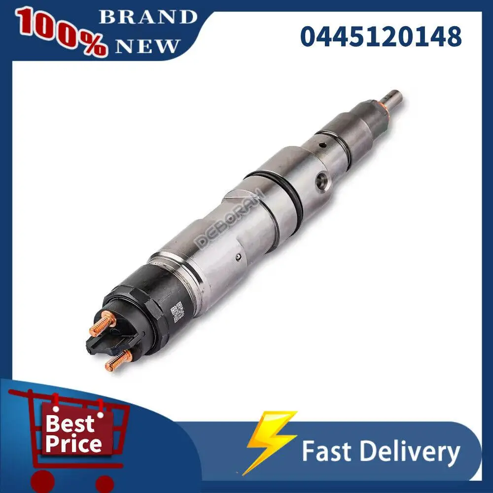 

Diesel Fuel Injector 0445120148 51101006070 Injector Nozzle For MAN Engine D0834LFL5 Truck TGL