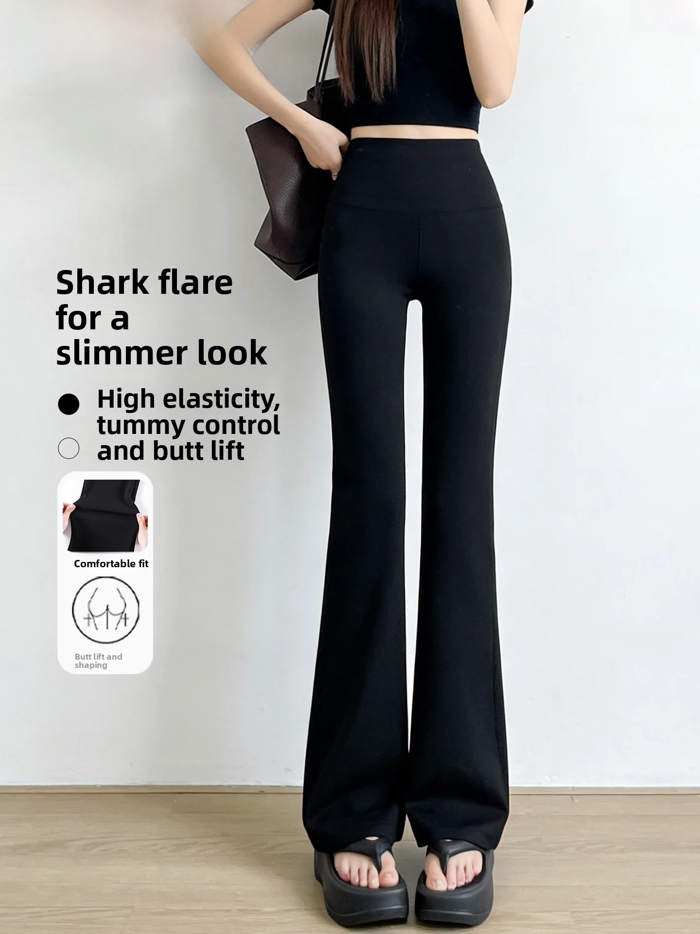 

Женские брюки для йоги с высокой талией, весна-осень 2026, новые эластичные облегающие брюки-гиллс, повседневные, с высокой эластичностью