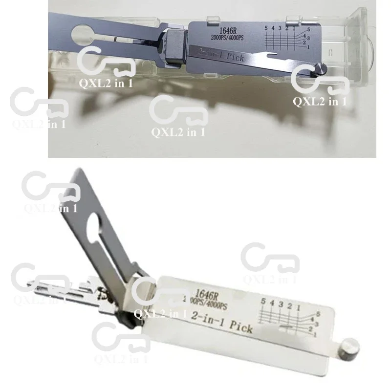 1PCS 2 IN 1 LISHI  Repair Tools 1646R Kit Door for Mailbox USPS Locksmith China Supplier Auto Door Open Car Auto Complete Set