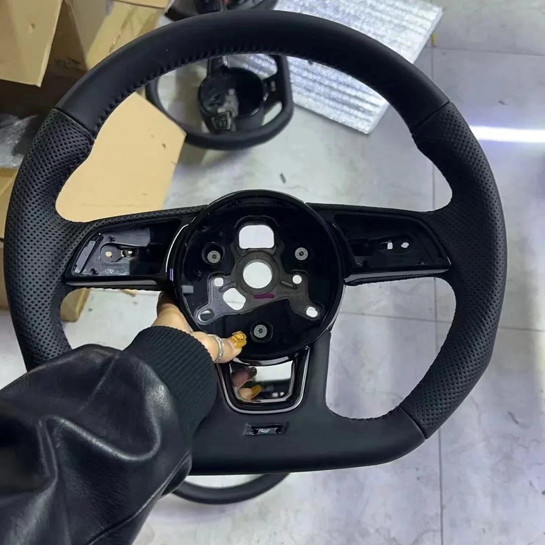 Steering Wheel For  A3 8Y without buttons and car LED strip for Q5