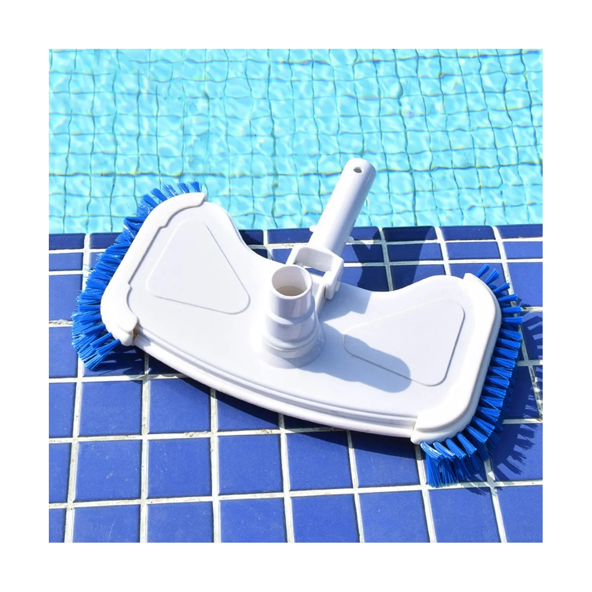 Swimming Pool Vacuum Head Brush Cleaner Float Curved Suction Head Pond Fountain Cleaning Tool Parts