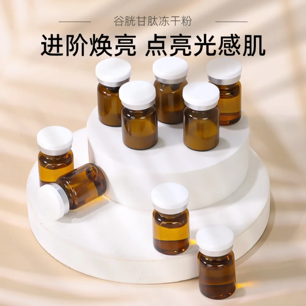 Glutathione Freeze‑Dried Powder Essence Serum Brightening Hydrating Moisturizing Rejuvenating Facial Care Salon‑Grade Skincare