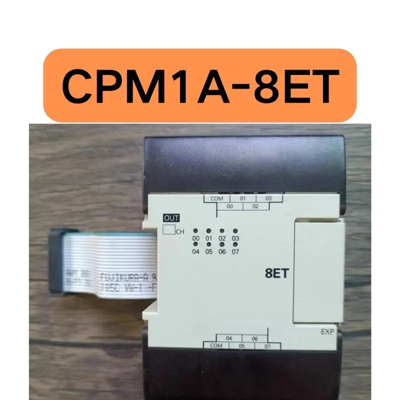 

The second-hand CPM1A-8ET expansion module tested OK and its functions are intact