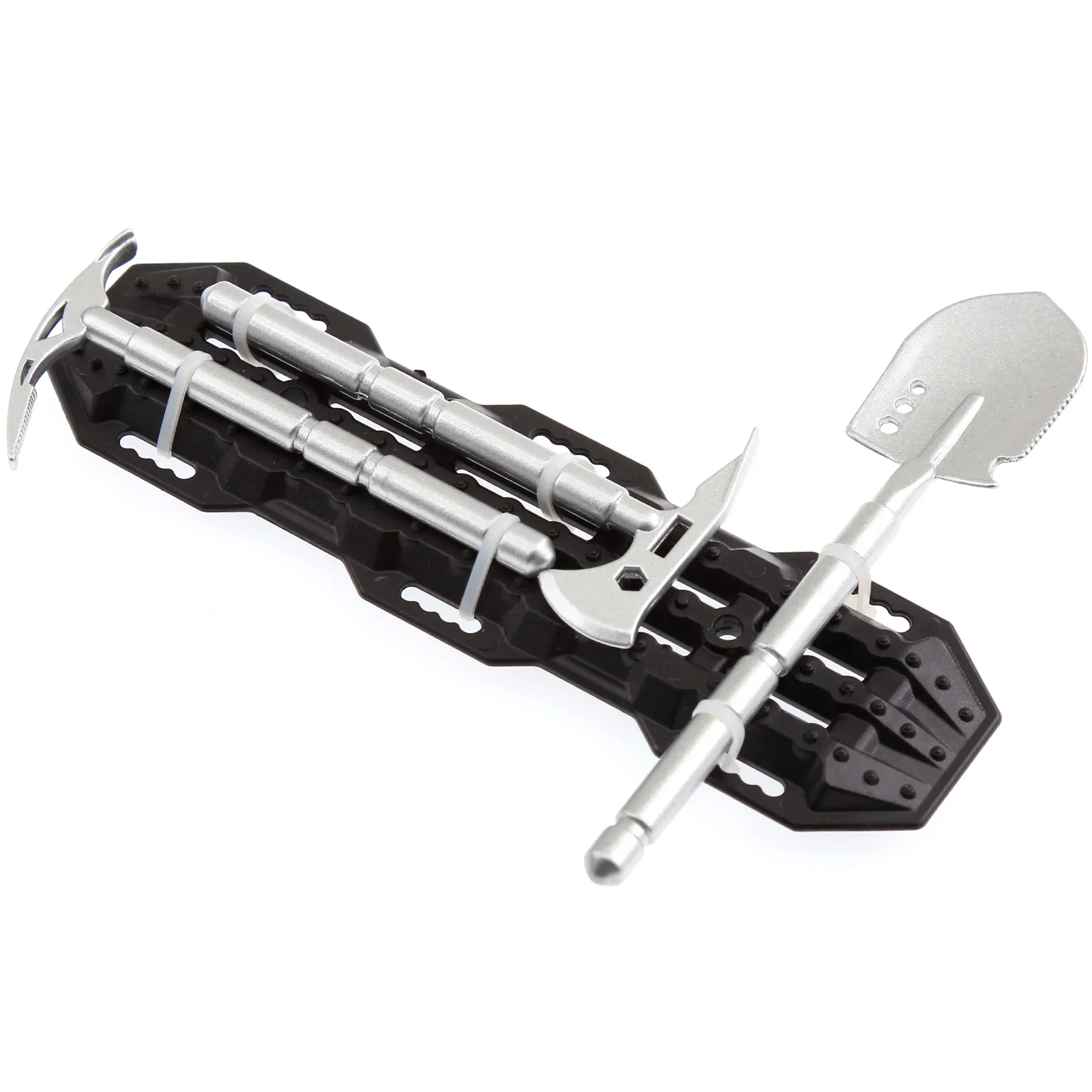 1/10 1/8 Simulation Shovel 3-Piece Set for RC Crawler TRX4 Defender RC4WD D90 SCX10 MK07 Tank 300 - view 4