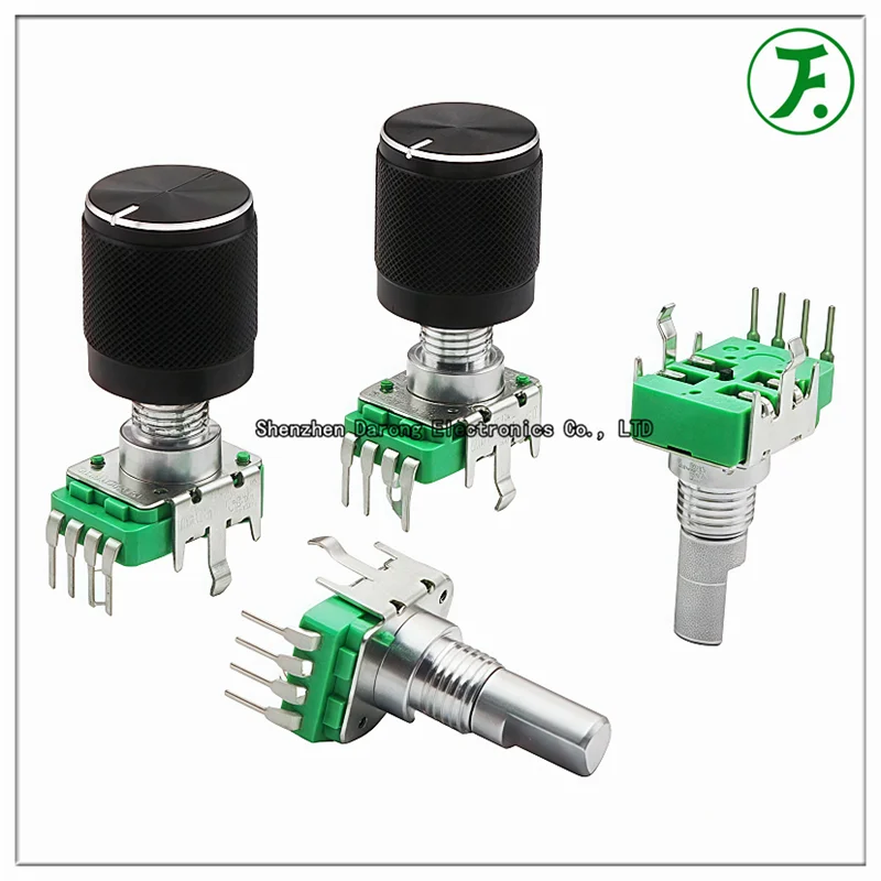 Taiwan Fuge 112 vertical volume effect potentiometer OB2.5K/0B10K 4 pin 360 degree handle length 15MM