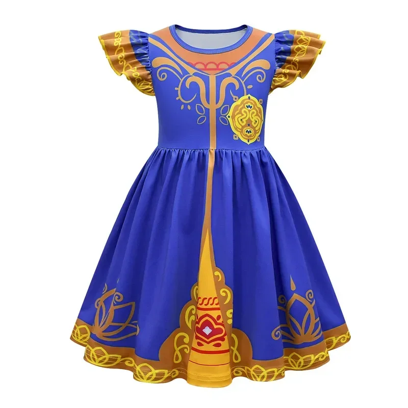 Anime girls Halloween Mira Royal detective dresses Girls cosplay costumes Princess Mira dress bag kids birthday party clothing G