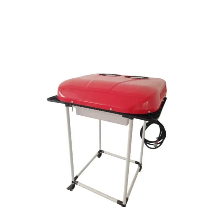 Aire Acondicionado de Techo con Doble Ventilador, 12v/24v CC, para Auto, Camioneta, Camión, Autobús, Caravana
