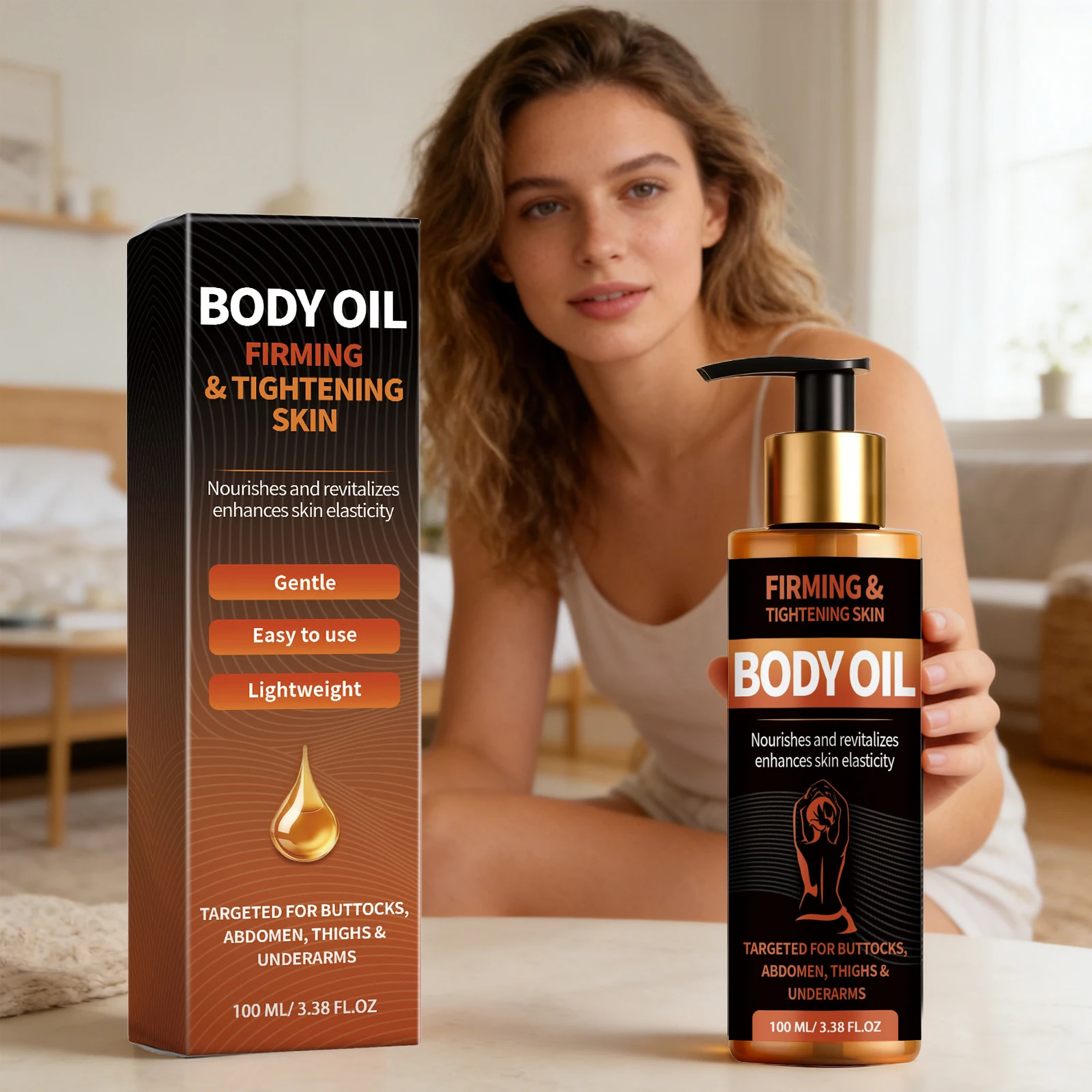 

Body Tightening Oil Nourishing Dry Skin Firming Lifting Improve Sagging Glowing Rejuvenating Repair Smoothing Body Soothing Oil