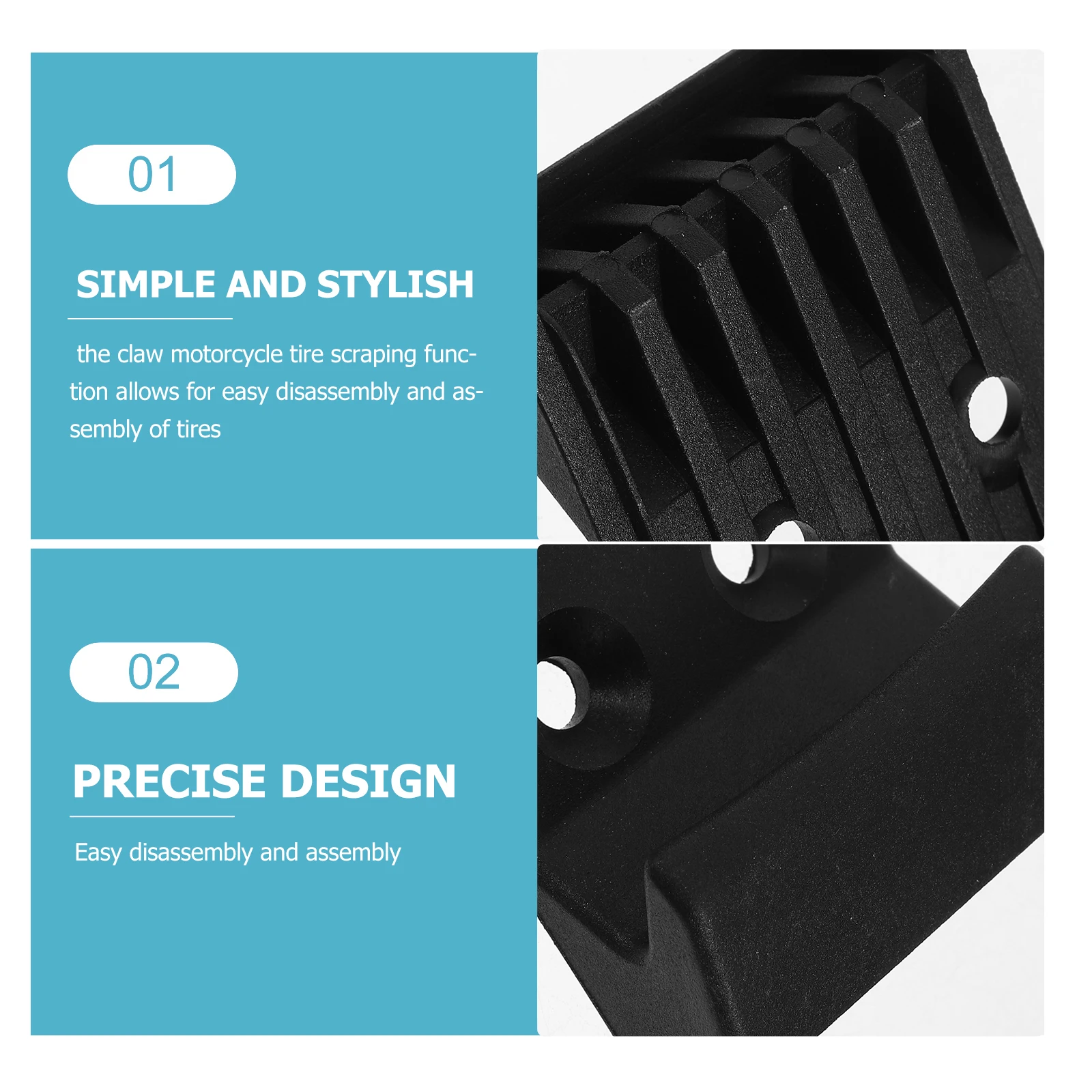 

4pcs Changer Clamp Cover Jaw Protectors For Motorcycle Tire Demount Tool Vehicle Wheel Changer Parts Durable Nylon Tire Mount