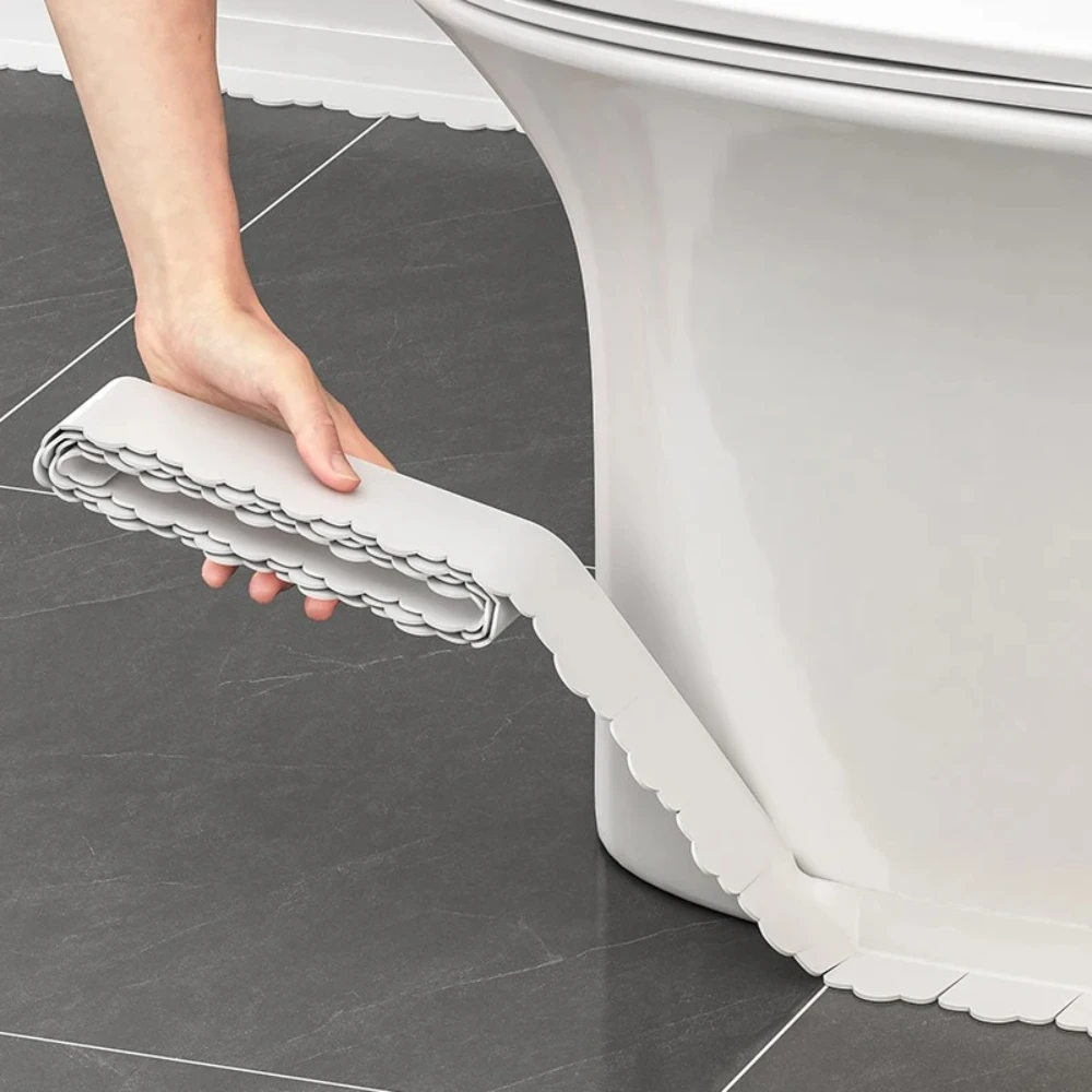

1/2pcs Sink Waterproof Sealing Tape PVC Oil-Proof Anti-mildew Corner Caulk Tape No Trace Self Adhesive Bathroom Strip