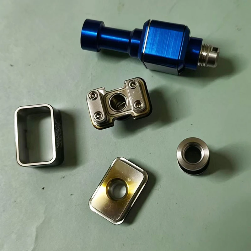 Модульный RBA-мост Wick'd REVIV'D с 6 воздушными пинами для BB / Sxk Billet / Boro Tank / Q-Bot MNCH Collab / Mission Xv Trim PA