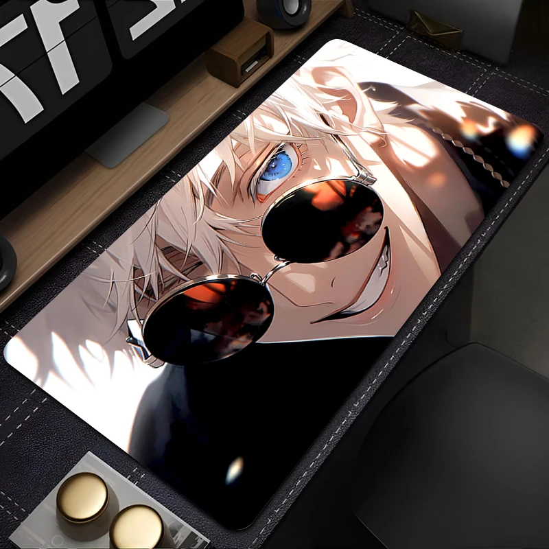 

Mouse pad game player computer keyboard pad desk pad anti-slip cartoon table pad PC carpet Jujutsu Kaisen Satoru Gojos Mousepad