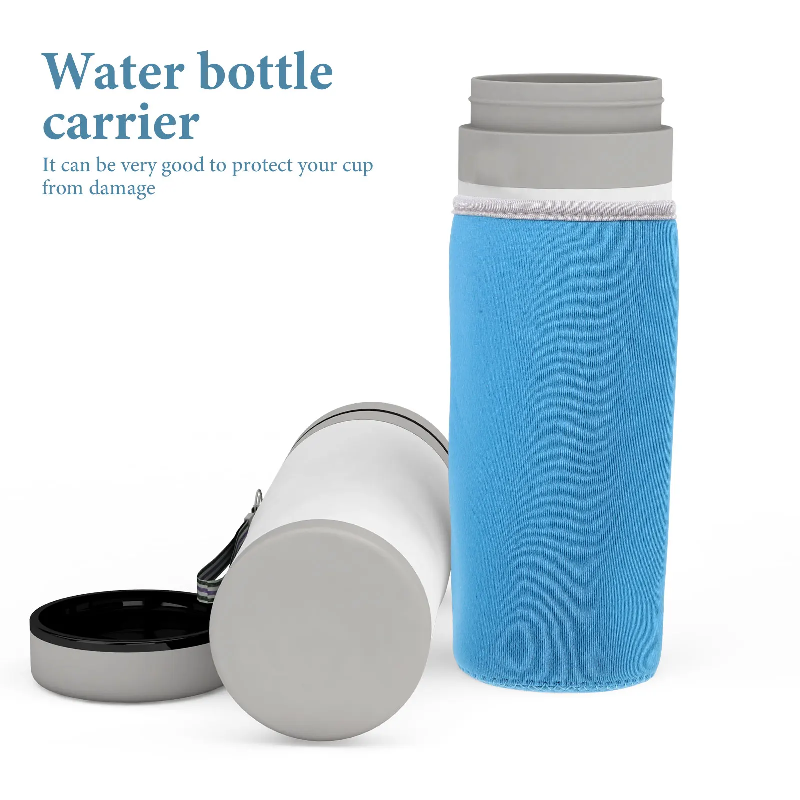 

Cup Set Bottle Cover Sleeve Carrier Bag Insulated Water Sports Glass Holder Lightweight