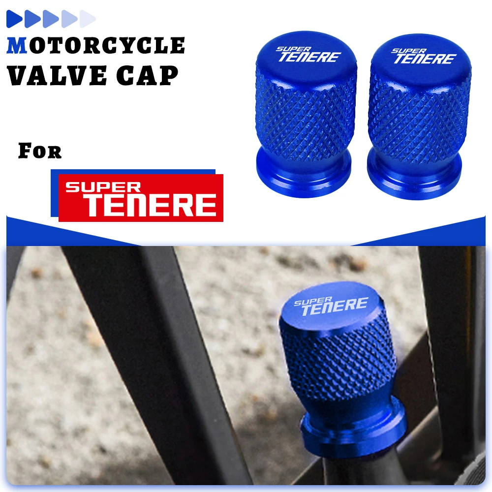 

FOR YAMAHA XT1200Z ZE XTZ750S SUPERTENERE XTZ 750 1200 CNC Aluminum Motorcycle Tire Valve Air Port Cover Caps Accessories
